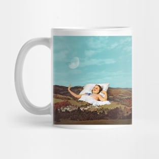 In The Middle Of A Dream - Surreal/Collage Art Mug